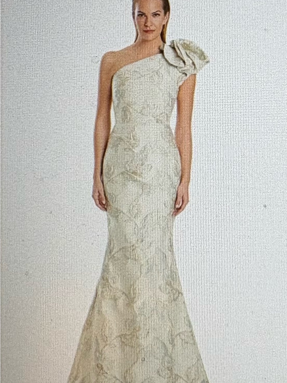 Alexander by Daymor 3085 Floral Appliqué softblue/cream